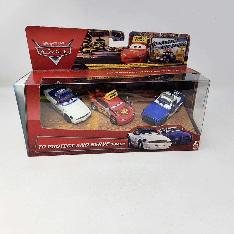 3-Car Pack To Protect and Serve * Disney Pixar CARS New in Box