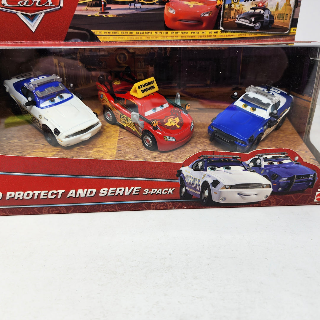 3-Car Pack To Protect and Serve * Disney Pixar CARS New in Box