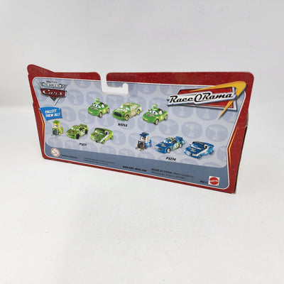 3-Car Gift Pack Race O Rama Shiny Wax & Pit Crew * Disney Pixar CARS New in Box