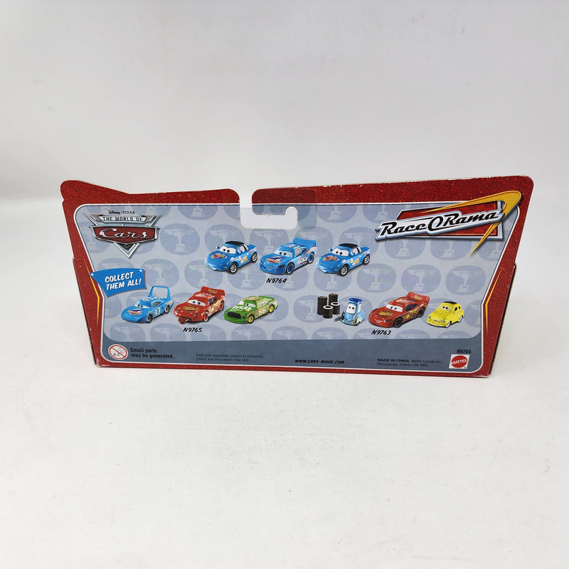 3-Car Gift Pack Race O Rama Finish Line McQueen, King & Chick * Disney Pixar CARS New in Box