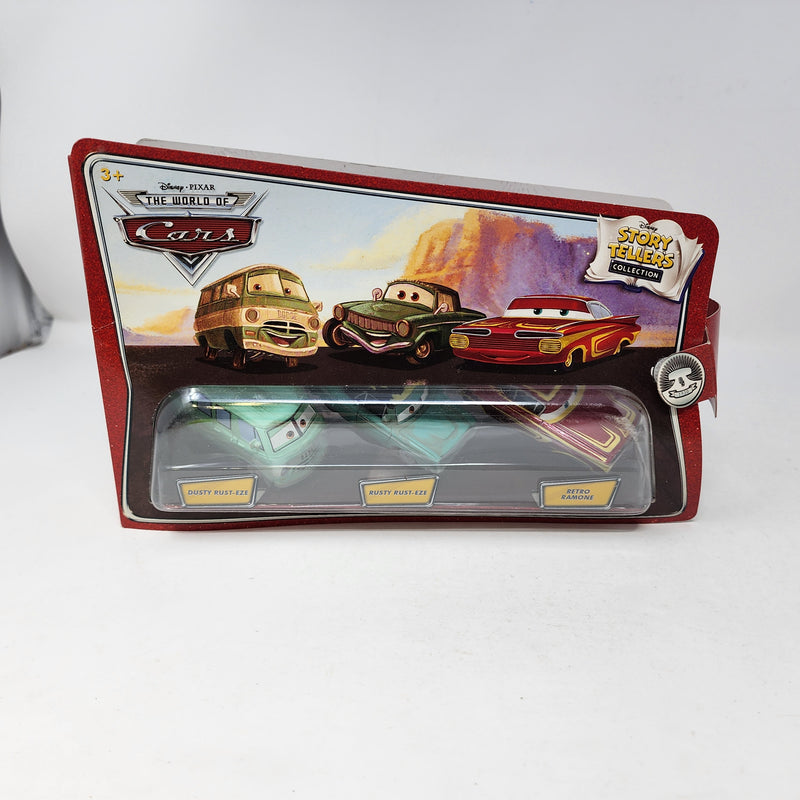 Dusty, Rusty & Retro Ramone * Disney Pixar The World of CARS  Story Tellers