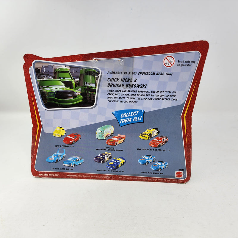 Chick Hick & Bukowski Movie Moments * Disney Pixar The World of CARS Race O Rama