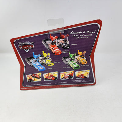 Lightning McQueen Pit Row Race-Off * Disney Pixar The World of CARS