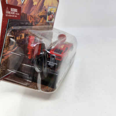 Lightning McQueen Pit Row Race-Off * Disney Pixar The World of CARS