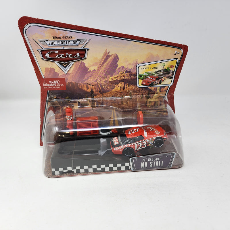 No Stall Pit Row Race-Off * Disney Pixar The World of CARS