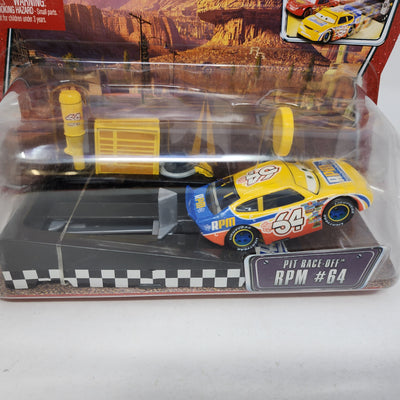RPM #64 Pit Row Race-Off * Disney Pixar The World of CARS