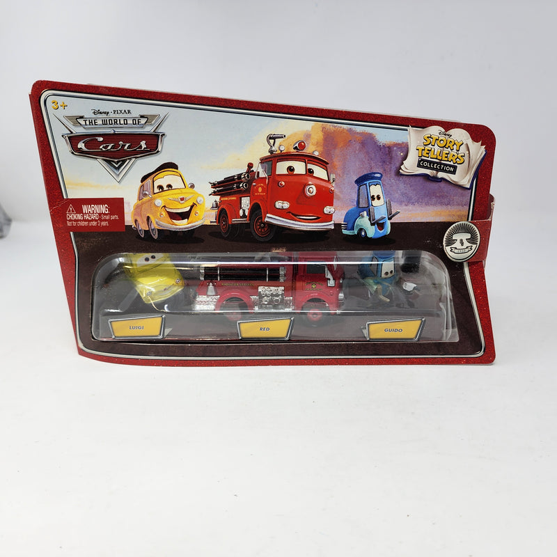 Luigi, Red & Guido * Disney Pixar The World of CARS Story Tellers * 3-Pack
