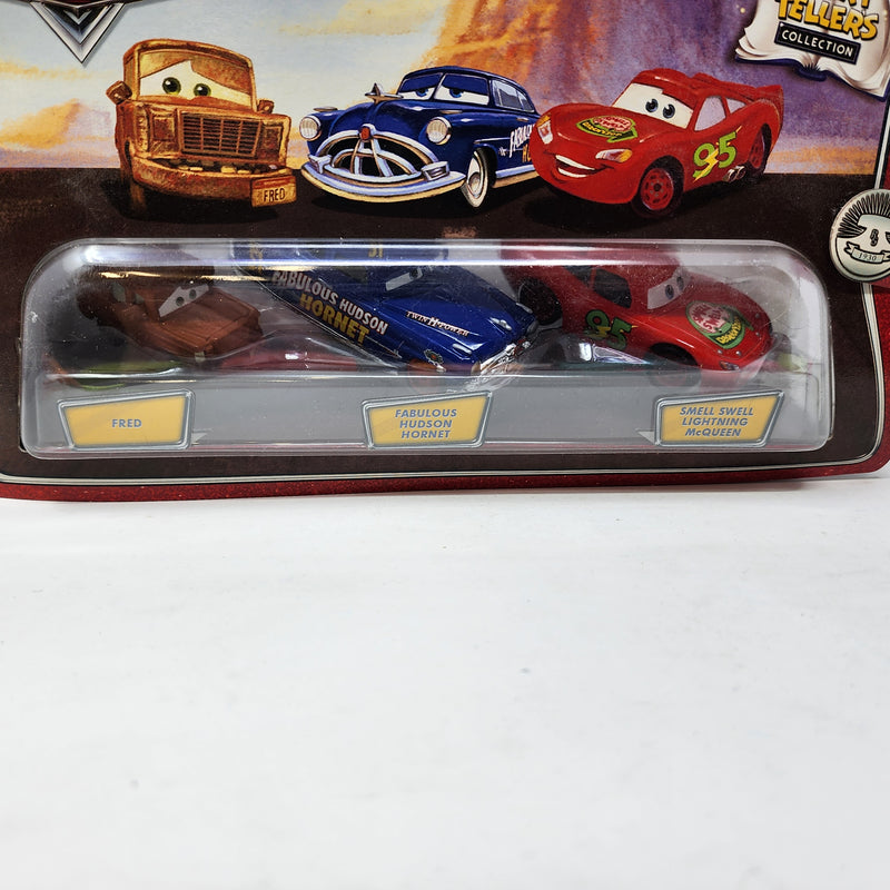 Fred Hudson Hornet, McQueen * Disney Pixar The World of CARS Story Tellers * 3-Pack