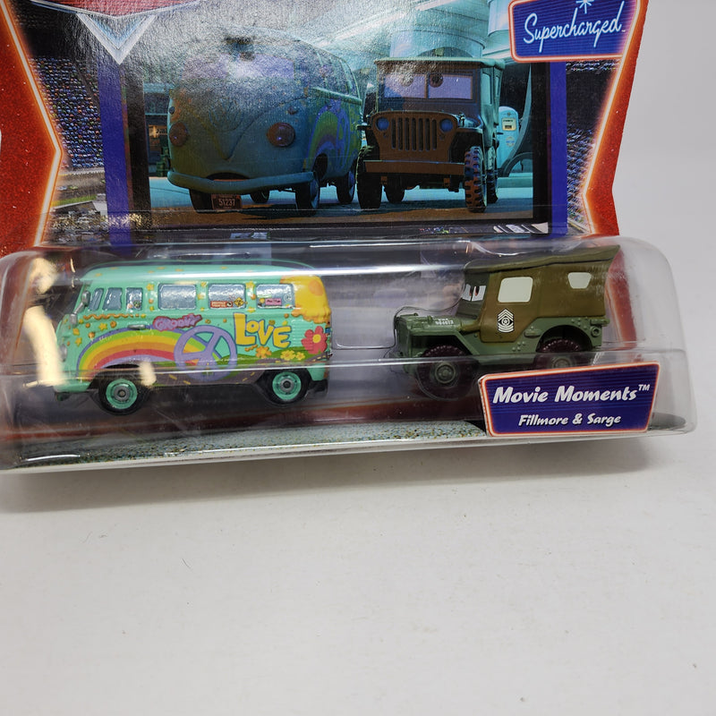 Fillmore & Sarge * Disney Pixar The World of CARS  Movie Moments