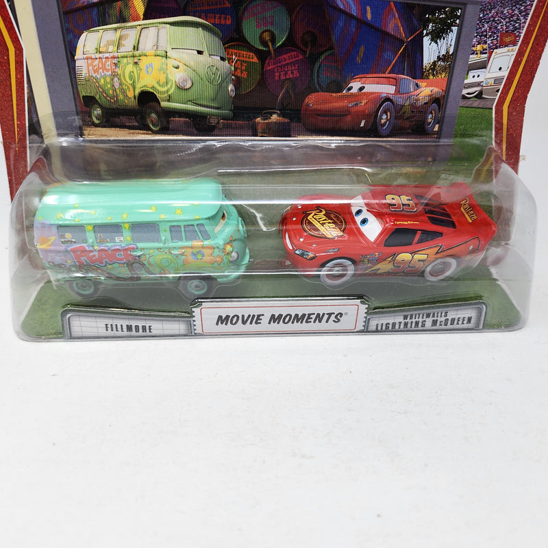 Fillmore & Whitewalls McQueen * Disney Pixar The World of CARS  Movie Moments Race O Rama