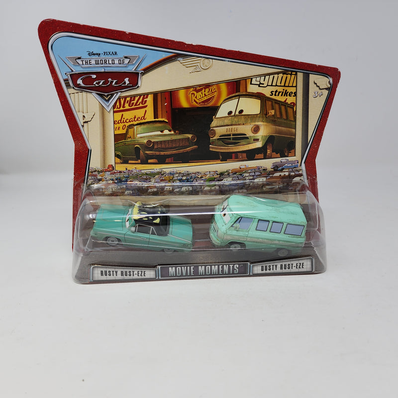 Rusty Rust-Eze & Dusty * Disney Pixar The World of CARS  Movie Moments