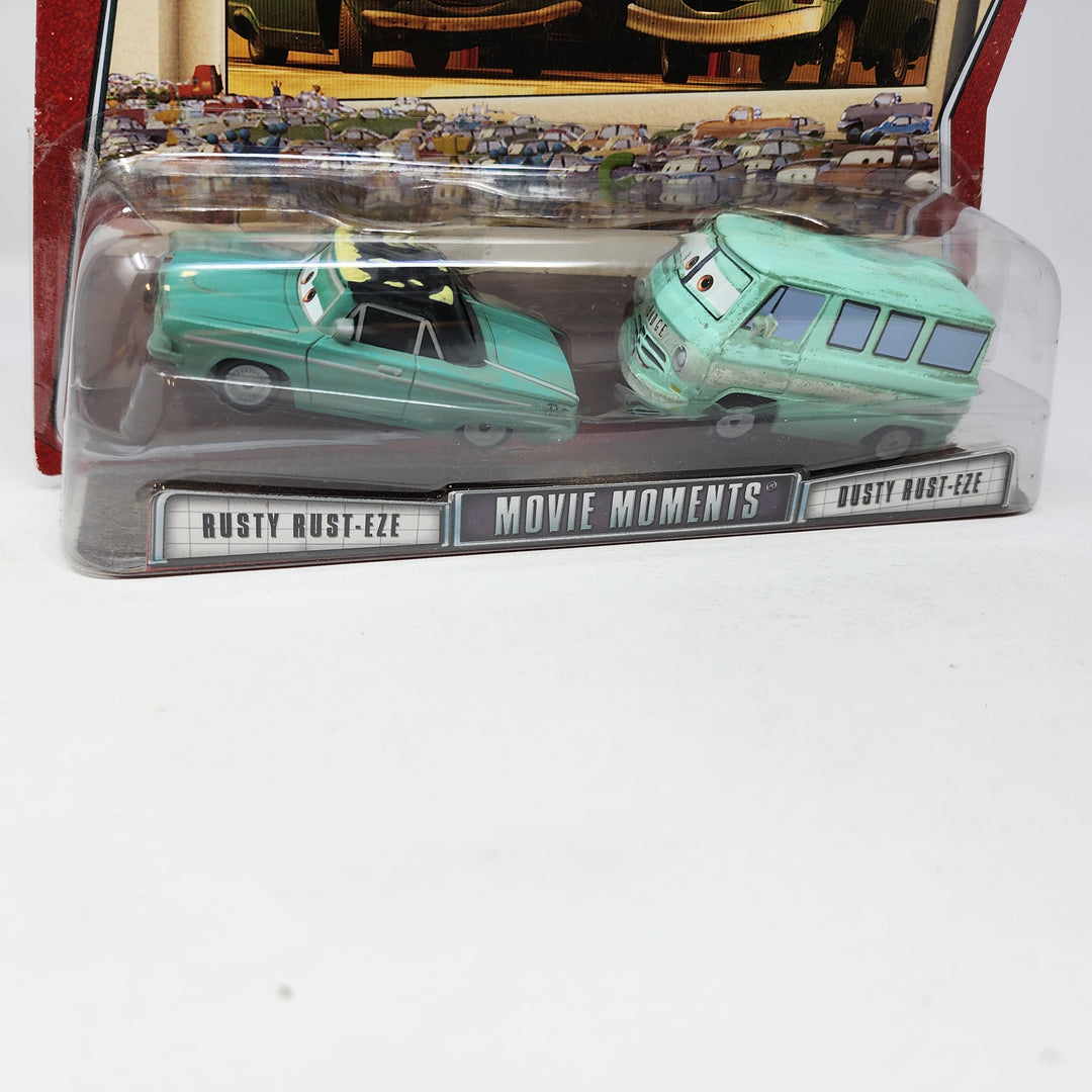 ムービーモーメント　DUSTY AND RUSTY RUST-EZE Rusty Rust-Eze & Dusty * Disney Pixar The World of CARS Movie