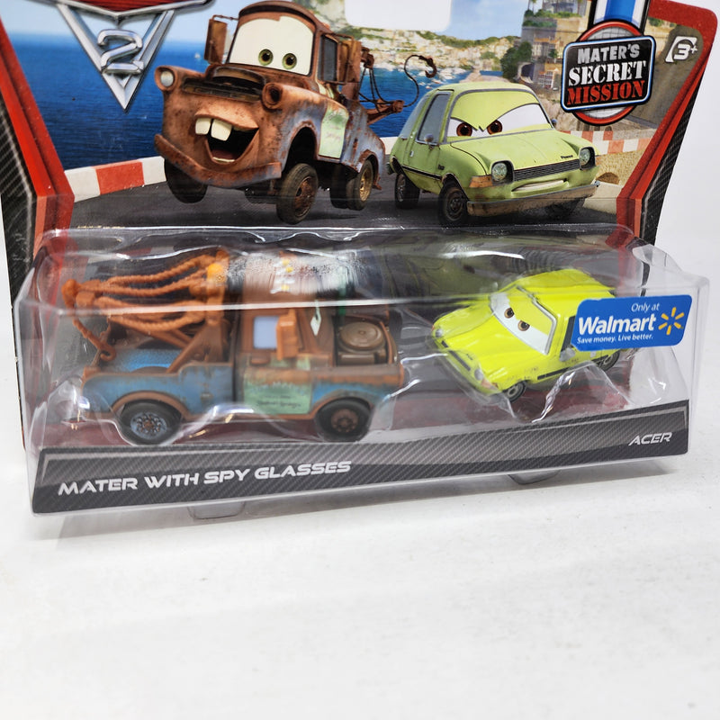 Mater with Spyglasses & Acer * Disney Pixar The World of CARS Mater&