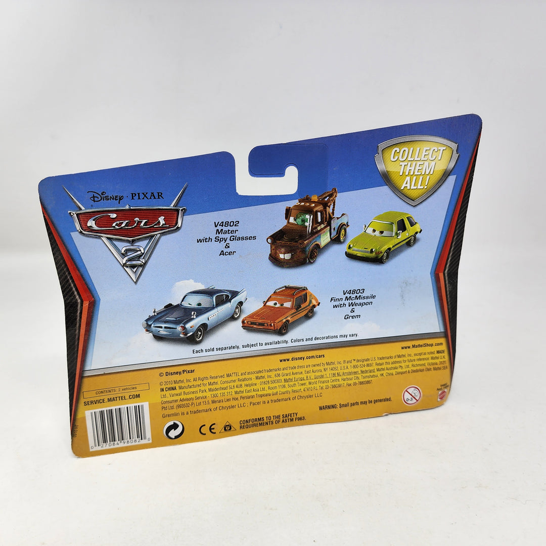 Mater with Spyglasses & Acer * Disney Pixar The World of CARS