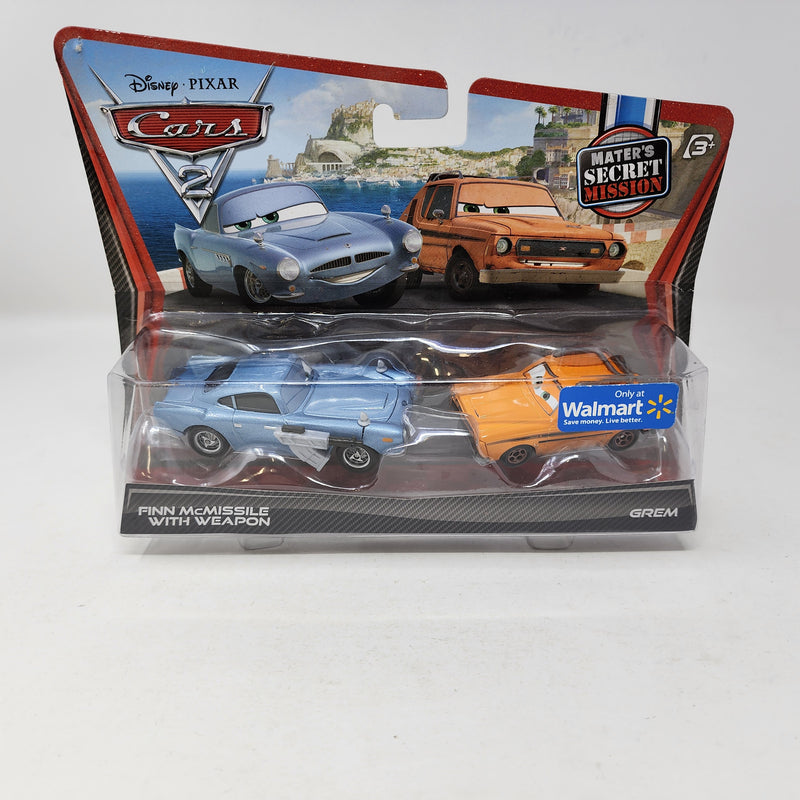 Finn McMissile with Weapon & Grem * Disney Pixar The World of CARS Mater&