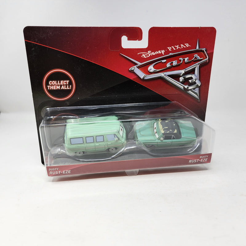Dusty & Rusty RUST-EZE * 2-Pack * Disney Pixar Cars 3