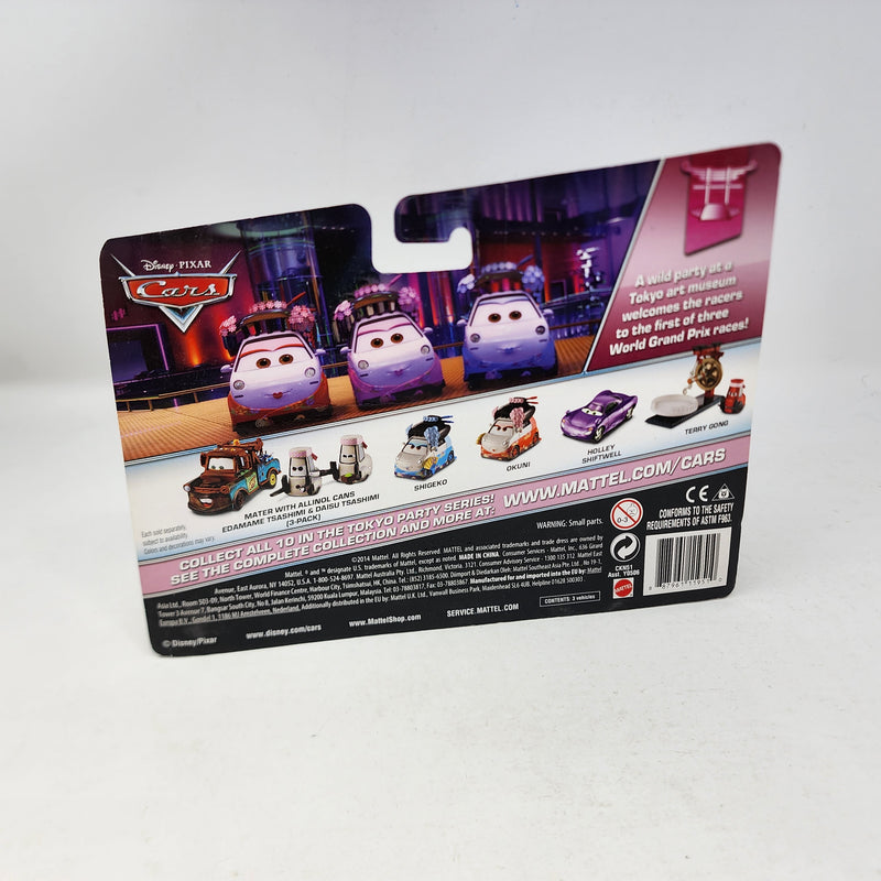Mater w/ Allinol Cans & Edamame, Daisu Tokyo Party * Multi-Pack * Disney Pixar Cars