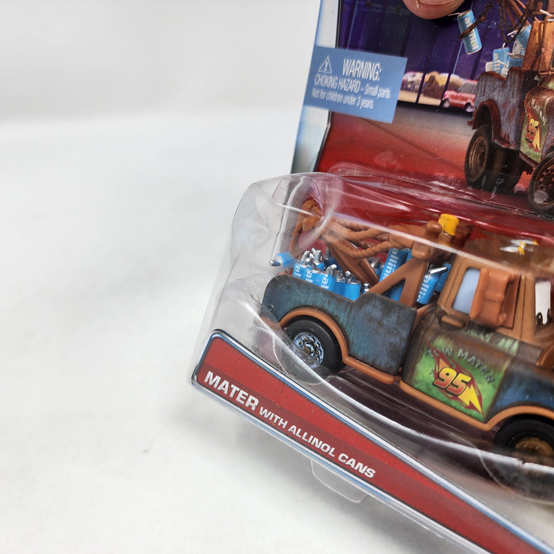 Mater w/ Allinol Cans & Edamame, Daisu Tokyo Party * Multi-Pack * Disney Pixar Cars