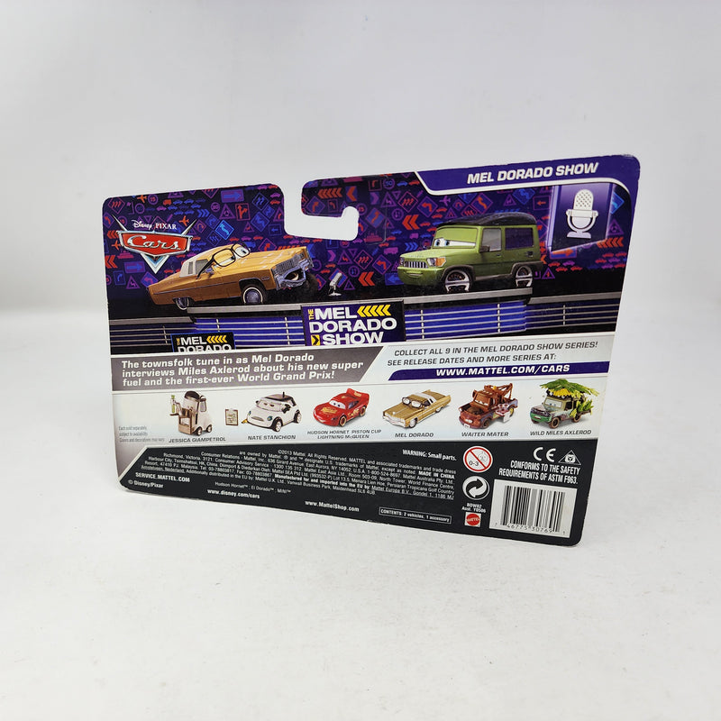 Jessica Giampetrol & Nate Stanchion Mel Dorado * 2-Pack * Disney Pixar Cars