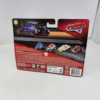 Dirt Track Hudson & Jet Robinson * 2-Pack * Disney Pixar Cars