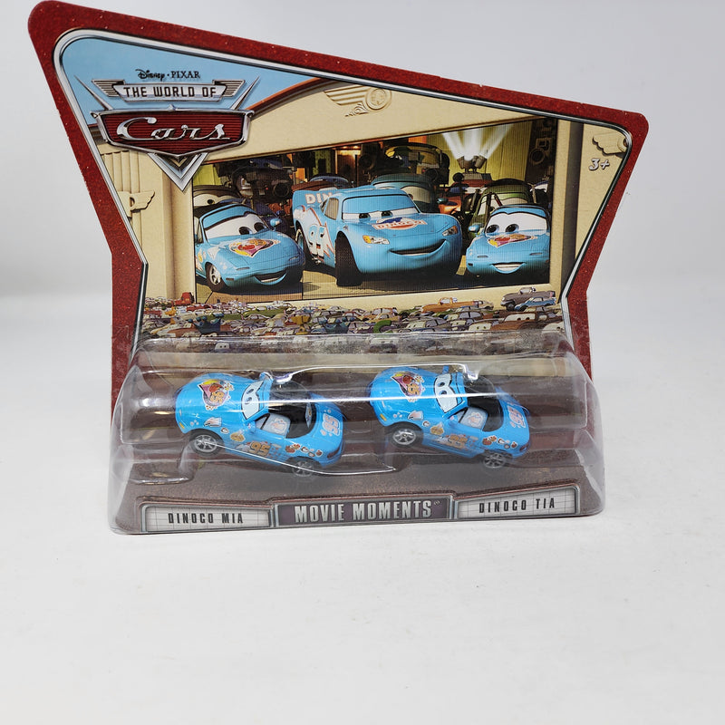 Dinoco Blue Mia & Tia Miatas Movie Moments * Disney Pixar The World of CARS