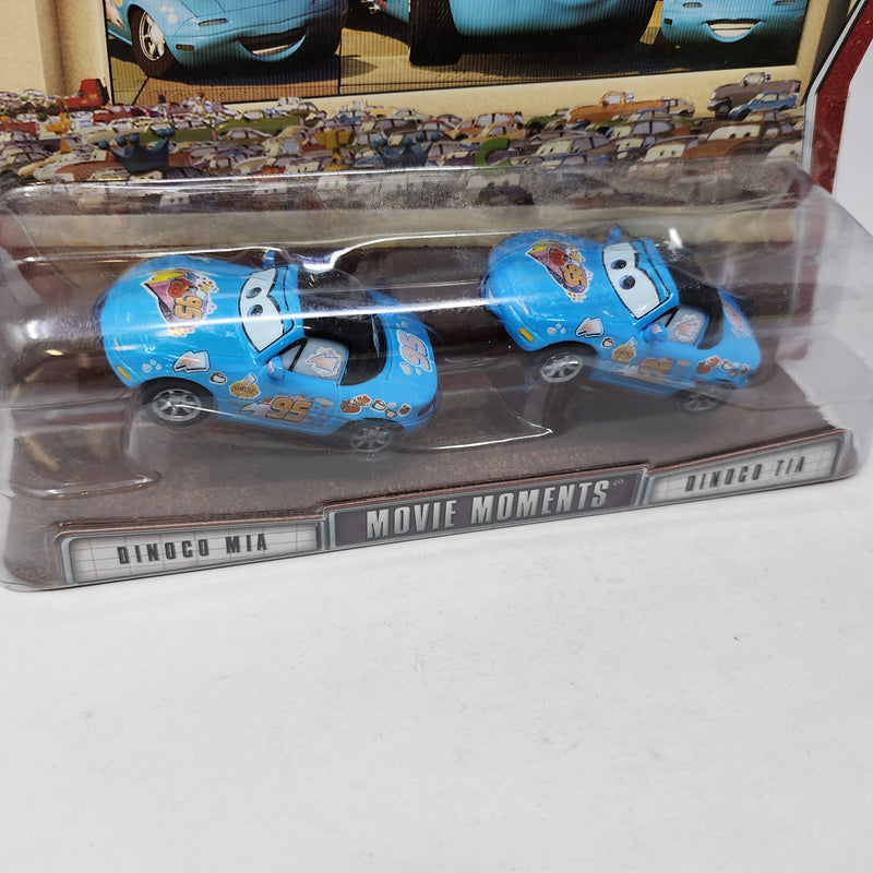 Dinoco Blue Mia & Tia Miatas Movie Moments * Disney Pixar The World of CARS