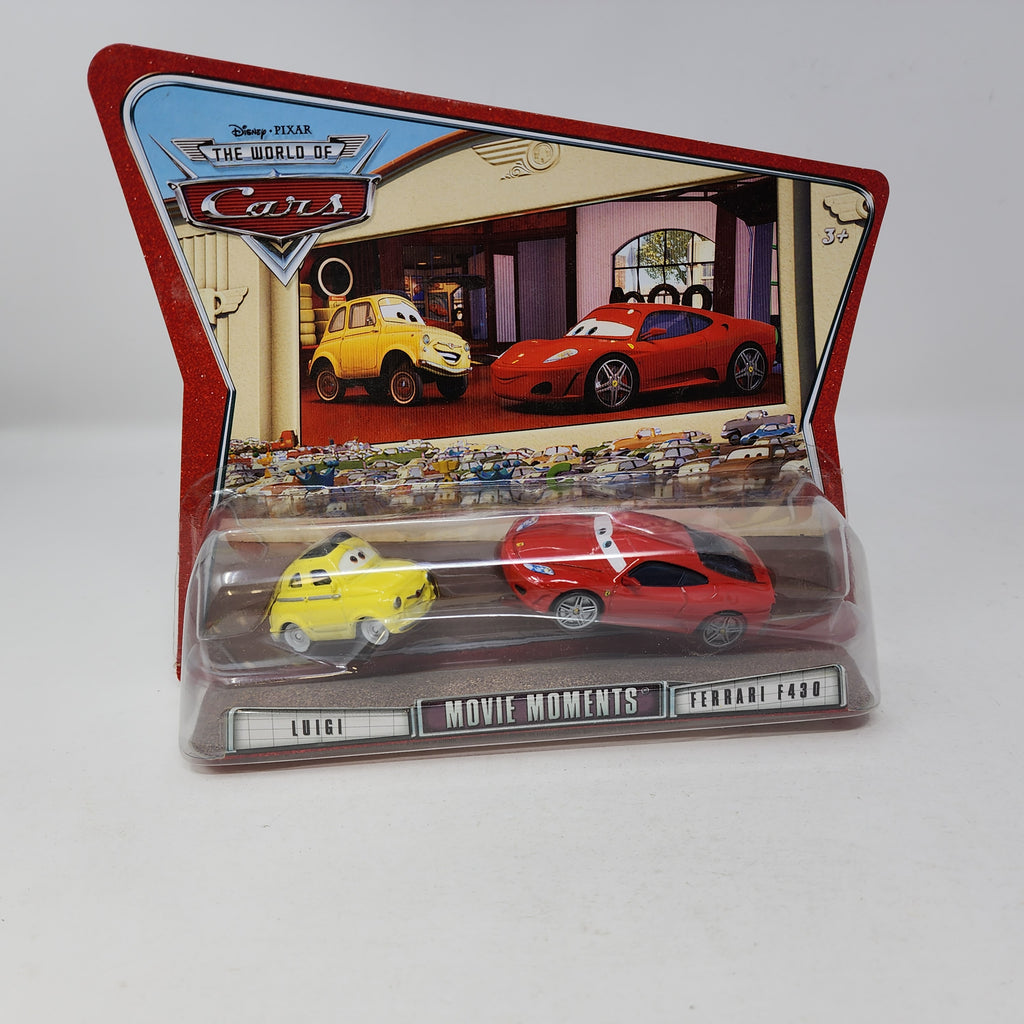 Luigi & Ferrari F430 Movie Moments * Disney Pixar The World of