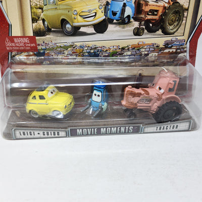 Luigi Guido & Tractor Movie Moments * Disney Pixar The World of CARS