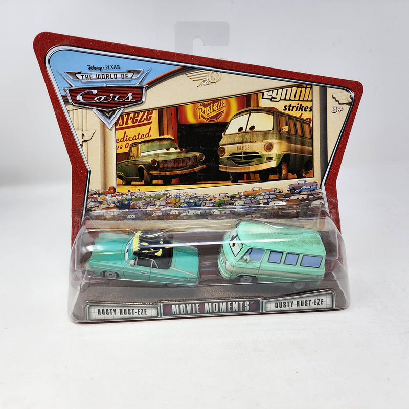 Rusty Rust-Eze & Dusty Rust-eze Movie Moments * Disney Pixar The World of CARS