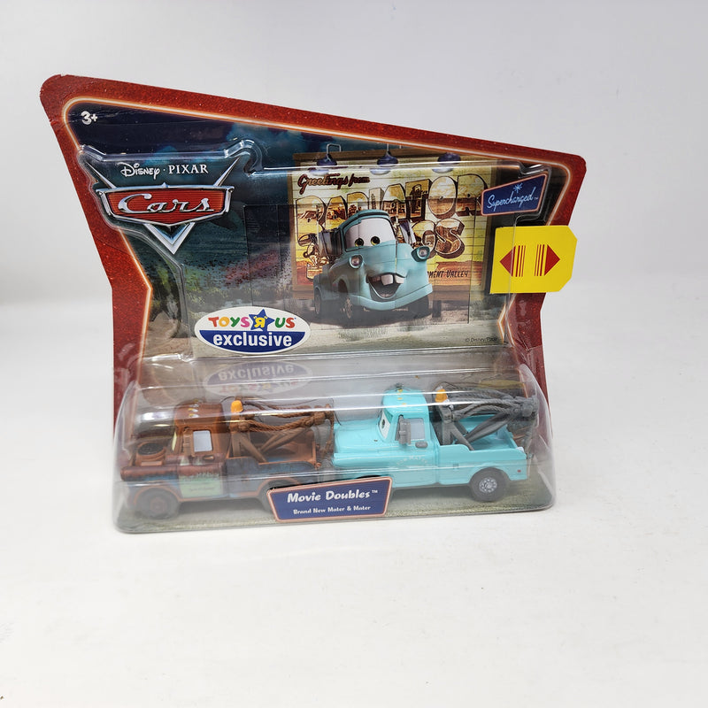 Brand New Mater & Mater Movie Doubles * Disney Pixar CARS Toy R Us Only!