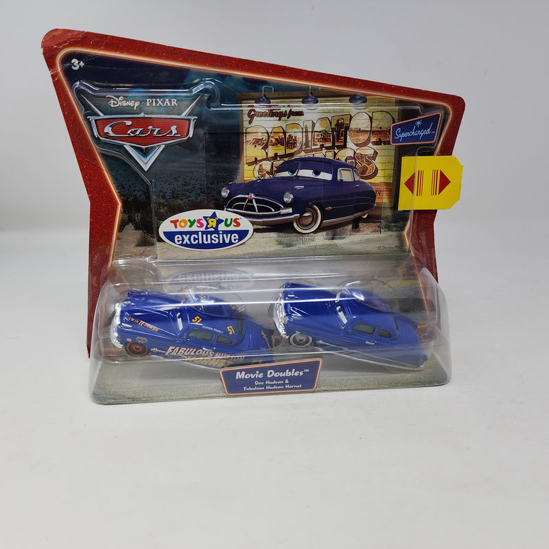 Doc Hudson & Fabulous Hudson Hornet Movie Doubles * Disney Pixar CARS Toy R Us Only!