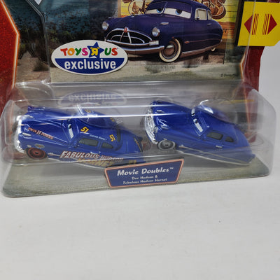 Doc Hudson & Fabulous Hudson Hornet Movie Doubles * Disney Pixar CARS Toy R Us Only!