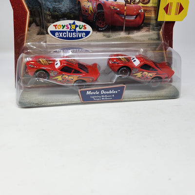 Lightning McQueen & Tongue McQueen * Movie Doubles * Disney Pixar CARS Toy R Us Only!