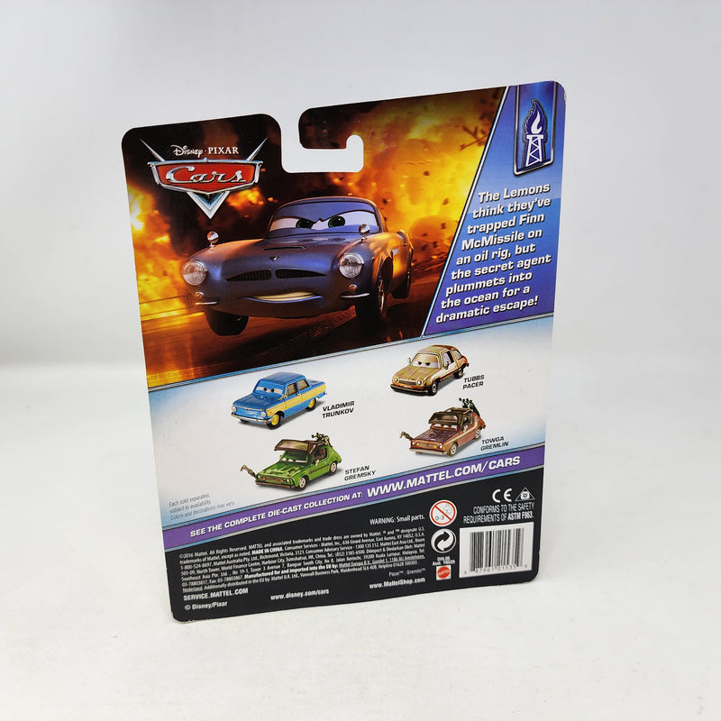 Finn McMissile with Breather Oil Rig Getaway * Disney Pixar CARS * Deluxe Series