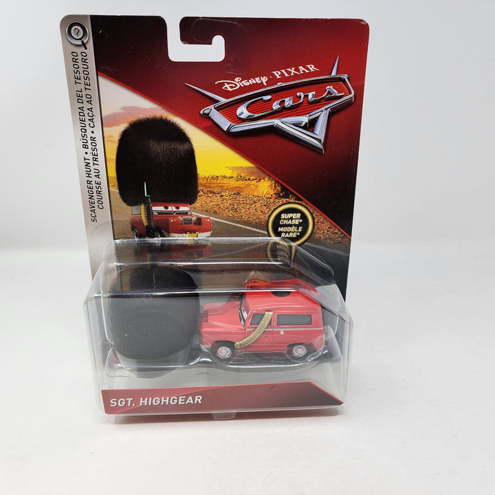 Sgt. Highgear スーパーチェイス　カーズ　マテル SGT. Highgear Super Chase Rare! * Disney Pixar CARS * Deluxe