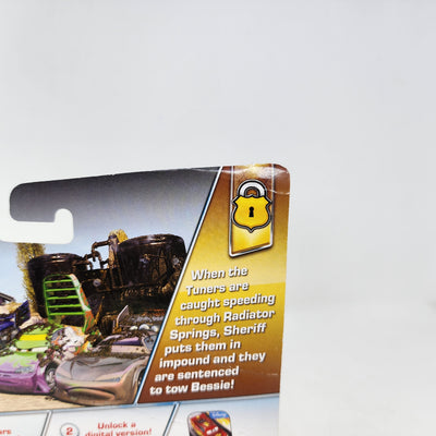 Bessie Sheriff's Impound Lot * Disney Pixar CARS * Deluxe Series