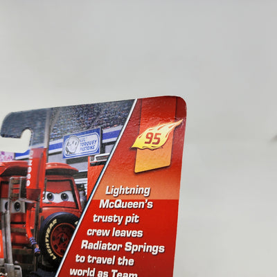 Fabulous Doc Hudson with Stand Pit Crew * Disney Pixar CARS * Deluxe