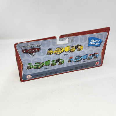 TEAM LEAK LESS CREW Chief Pitty Piston Cup Nights * Disney Pixar CARS