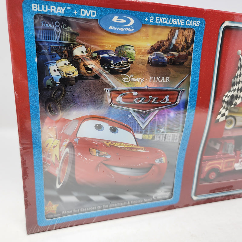 2009 Disney Pixar CARS Blu-Ray DVD Ultimate Gift Pack Gold McQueen Ransburg