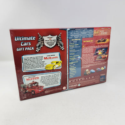 2009 Disney Pixar CARS Blu-Ray DVD Ultimate Gift Pack Gold McQueen Ransburg