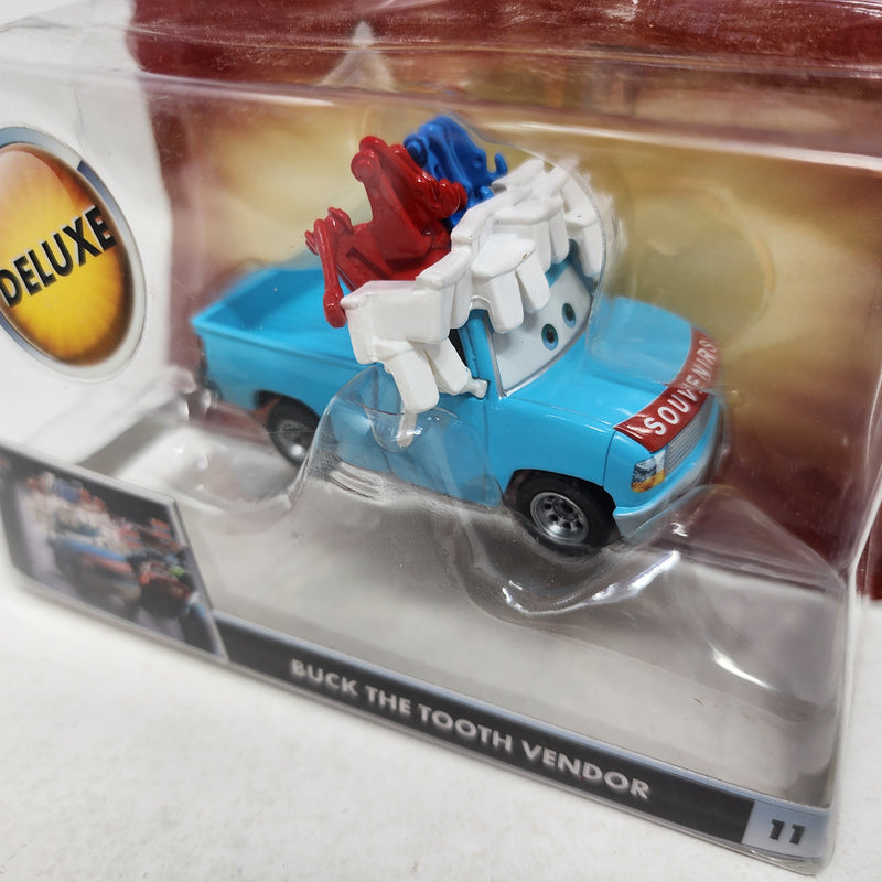 Buck The Tooth Vendor * Disney Pixar CARS TOON * Deluxe