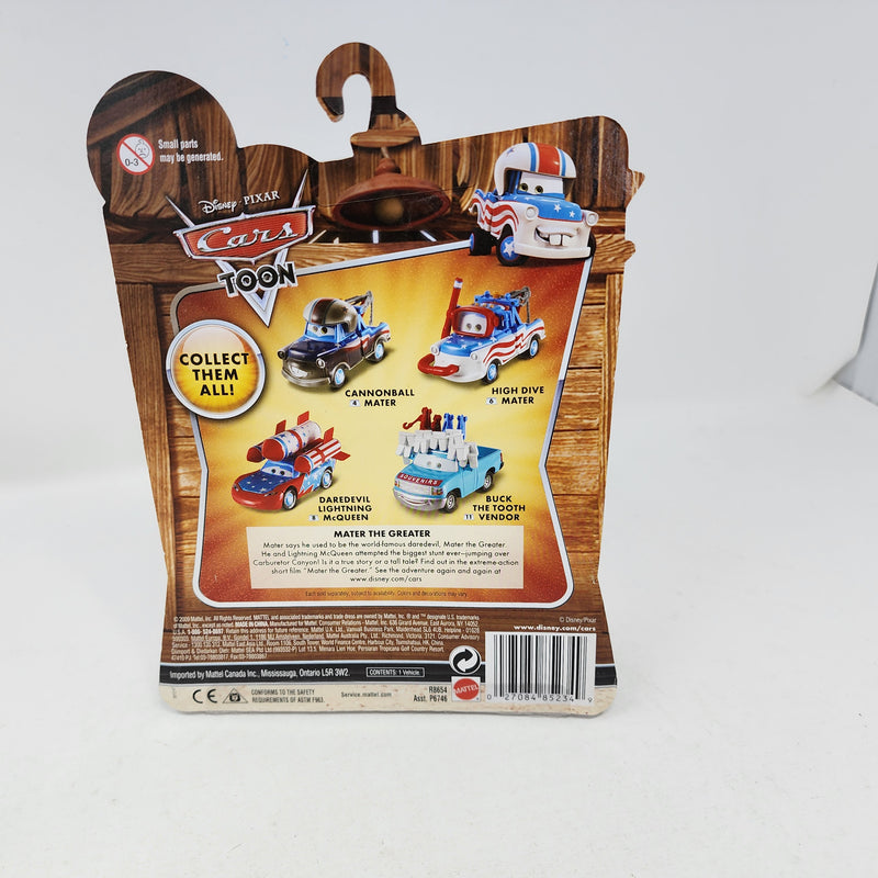 Buck The Tooth Vendor * Disney Pixar CARS TOON * Deluxe