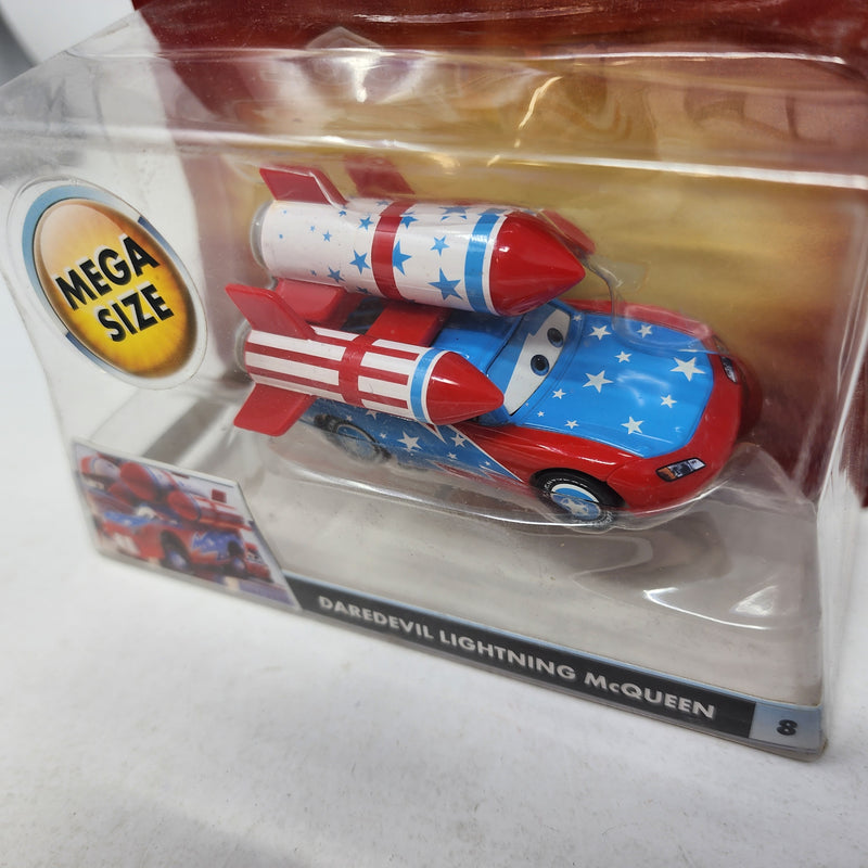 Daredevil Lightning McQueen * Disney Pixar CARS TOON * Mega Size