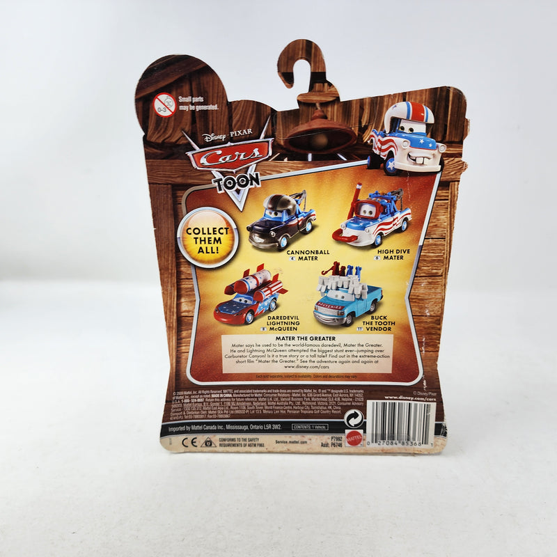 Daredevil Lightning McQueen * Disney Pixar CARS TOON * Mega Size