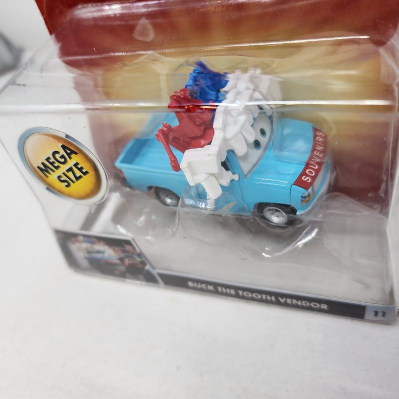 Buck The Tooth Vendor * Disney Pixar CARS TOON * Mega