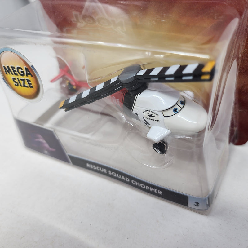 Rescue Squad Chopper 3 * Disney Pixar CARS TOON * Mega