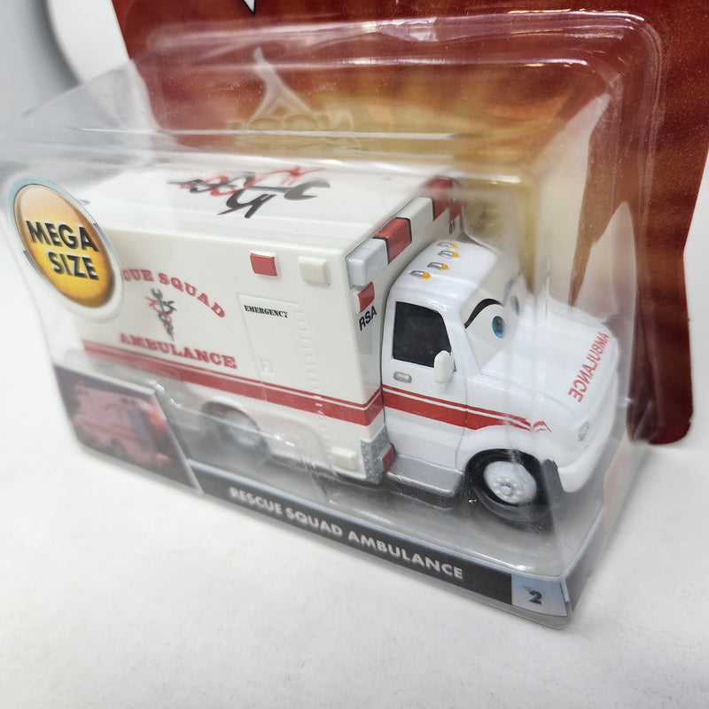 Rescue Squad Ambulance 2 * Disney Pixar CARS TOON * Mega