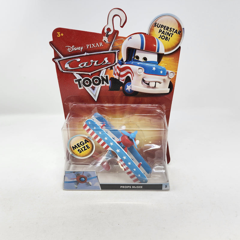 Props McGee 5 * Disney Pixar CARS TOON * Mega