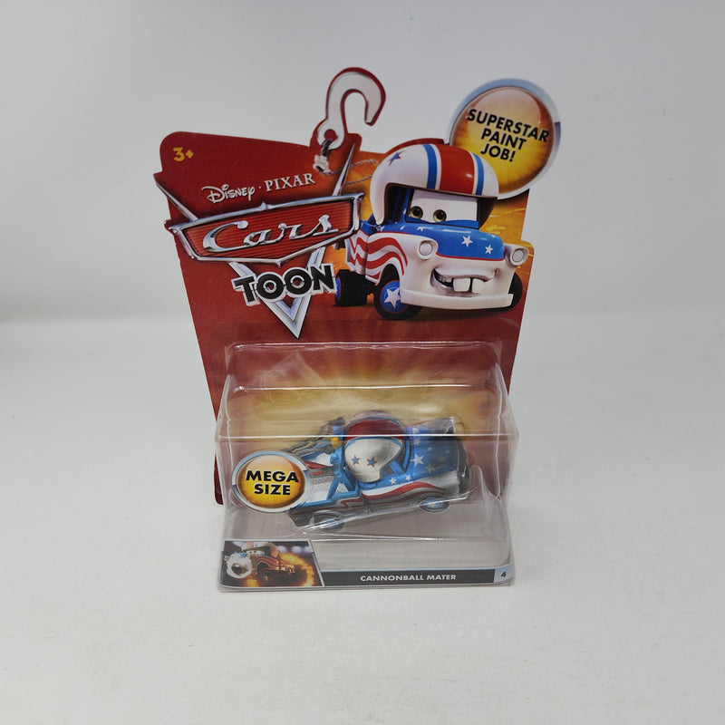 Cannonball Mater 4 * Disney Pixar CARS TOON * Mega