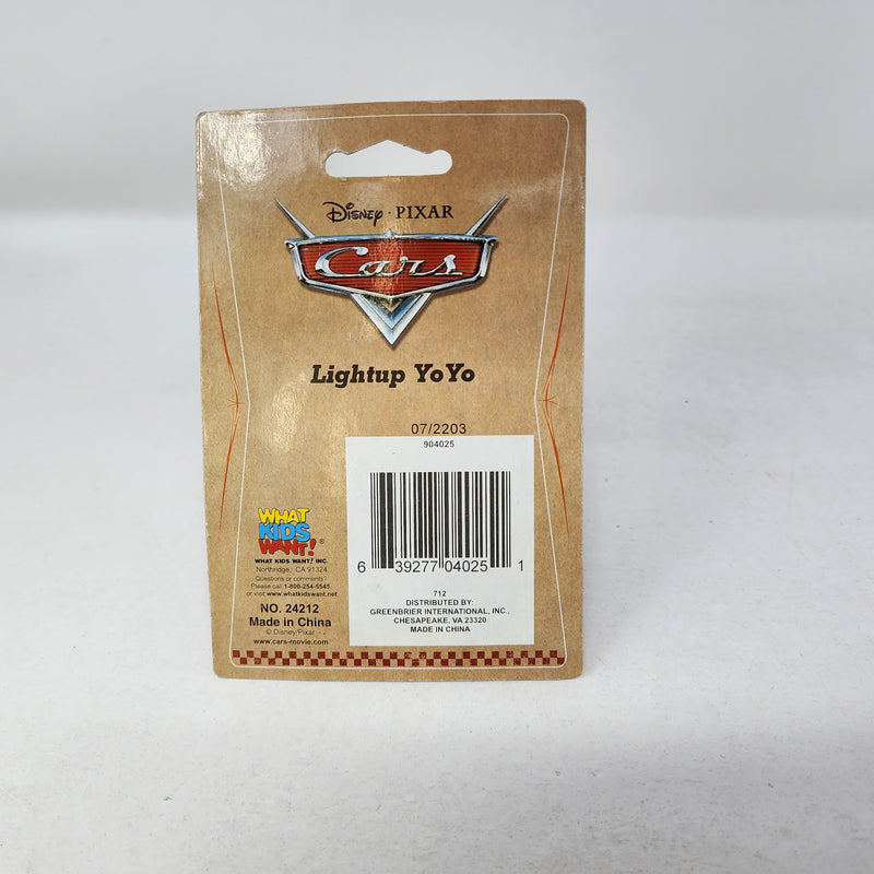 McQueen Lightup Yo Yo * Disney Pixar CARS Lights Up!